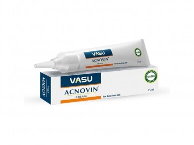 ACNOVIN ajurvedinis kremas nuo spuogų, 15 ml.