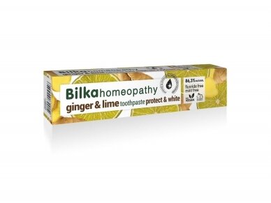 Bilka homeopatinė balinanti dantų pasta, 75 ml.