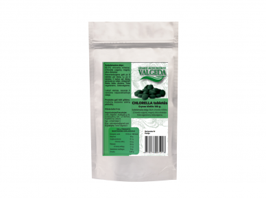 CHLORELLA tabletės 100 g