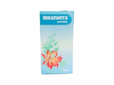 Eukalipto tinktūra 25ml