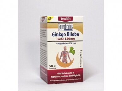 GINKGO BILOBA FORTE + MAGNIS 50 KAP. "JUTAVIT'