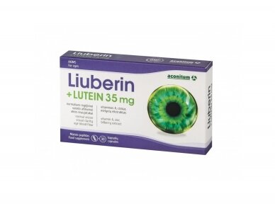 Liuberin + LUTEIN 35mg kaps. N30