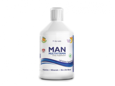 Swedish Nutra Multivitaminai Man, 500 ml.