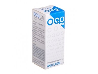 OCULEN, LAŠAI AKIMS, 10 ML