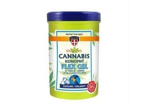 Palacio CANNABIS Flex masažinis šaldantis gelis 380ml.