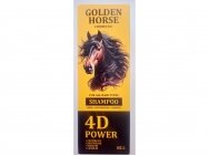 Plaukų šampūnas augimui ir stiprinimui Golden Horse 4D Power 400 ml.