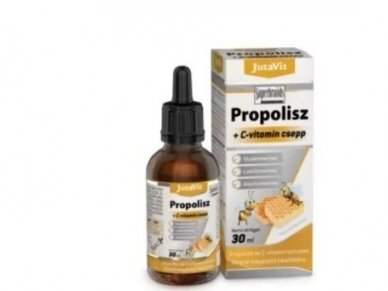 Propolio lašai su vitaminu C 30 ml.