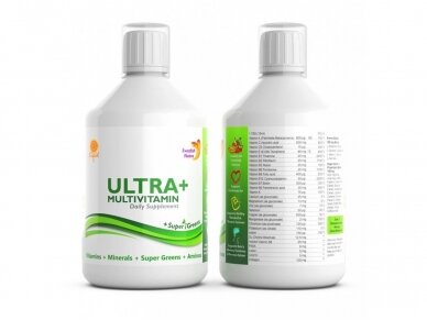 Swedish Nutra Multivitaminai Ultra+ 500ml