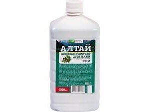 Spygliuočių tirpalas voniai ALTAI EGLĖ 1000 ml.