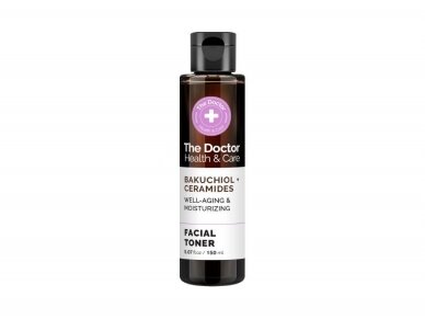 THE DOCTOR veido tonikas glotninamasis Bakučiolis ir keramidai, 150 ml