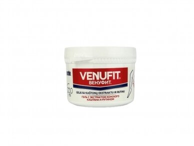 VENUFIT gelis kojų venoms su rutinu ir kaštono ekstraktu 250 ml.