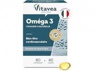 Vitavea OMEGA 3 su natūralios kilmės vit E nr.80