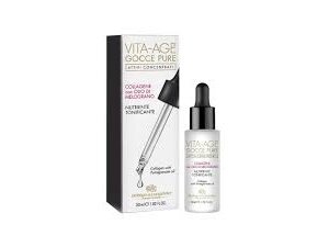 Vita-Age Gocce pure kolageno koncentratas su granatų aliejumi, 30 ml.