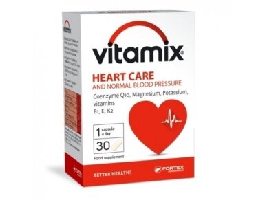 Vitamix Heart Care "Širdies priežiūra" 30KAPS